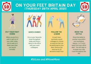 simple ideas to get you on your feet