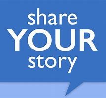 share your story graphic